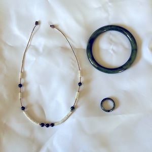 Solid JADE bangle antique bracelet MAKE AN OFFER!